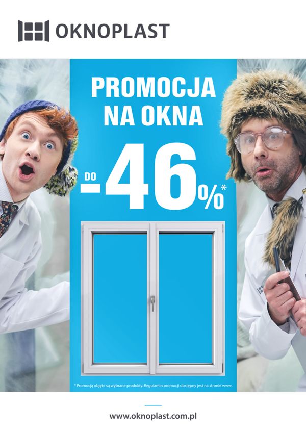 Promocja zimowa Grupy Oknoplast – teraz kupisz okna nawet do 46% taniej!