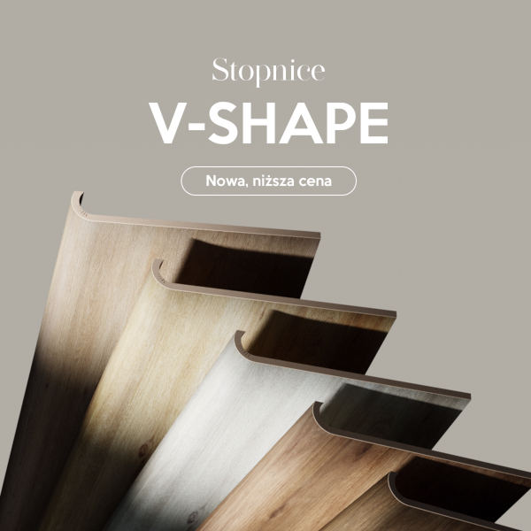Stopnice V-shape Cerrad – harmonijna aranżacja