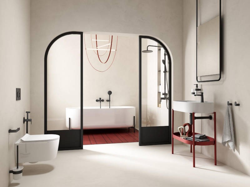 Jak dobrać baterię do stylu łazienki? Geometria łazienkowego designu