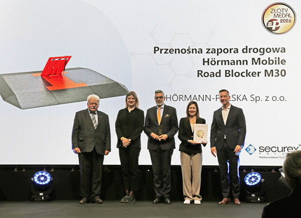 Złoty Medal i Acanthus Aureus dla Hörmann Polska na targach Securex 2026