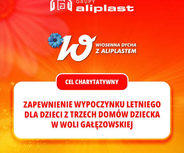 Charytatywne wiosenne bieganie z Fundacją Grupy Aliplast