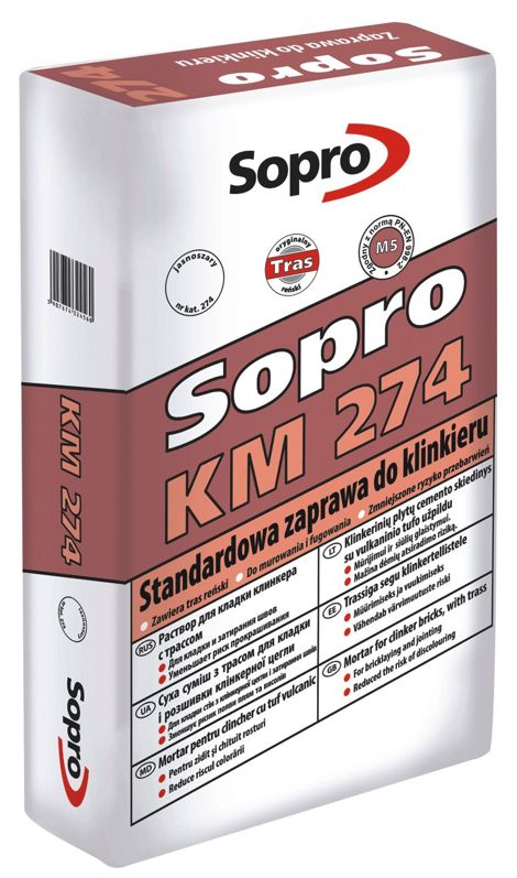 Sopro Polska wprowadziła na rynek nową zaprawę do murowania i fugowania klinkieru