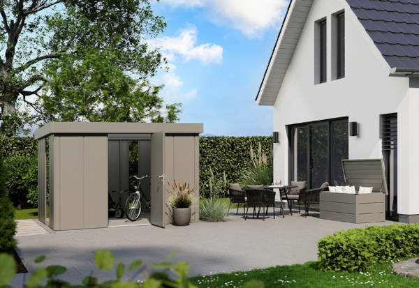 Odkryj wiosenną promocję Hörmann na domki i skrzynie ogrodowe JUNO